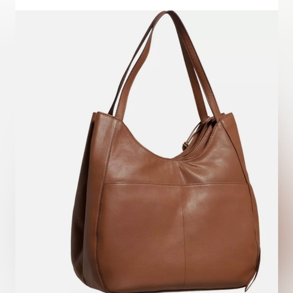 Lucky Brand Seth Tote Bag - Leather NWT - Picture 4 of 9